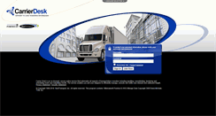 Desktop Screenshot of carrierdesk.com